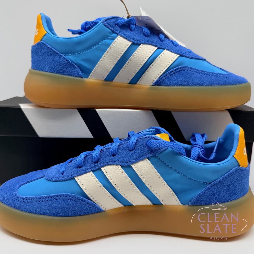 Adidas Barreda Decode J Blue Yellow JP6726 Kids Size 6Y Terrace Sneakers